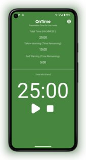 OnTime – Presentation Timer 3.3. Скриншот 6