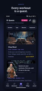 Bati: Fitness RPG 2.5.3. Скриншот 4