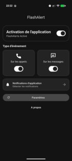 Flash Alert (Calls & SMS) 2.9.1. Скриншот 1