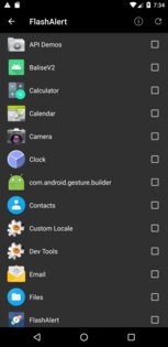 Flash Alert (Calls & SMS) 2.9.1. Скриншот 3