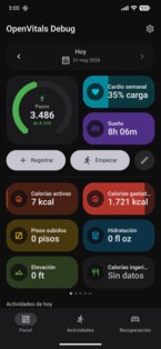 OpenVitals 2.10.0. Скриншот 7