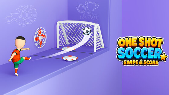 One Shot Soccer 1.8. Скриншот 1