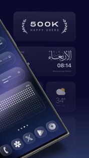 Glassify – Widgets & Themes 1.4.7. Скриншот 2