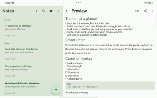 Markleaf 2.51.0. Скриншот 2