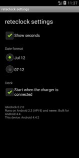 ReteClock 0.48.1. Скриншот 6