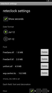 ReteClock 0.48.1. Скриншот 7