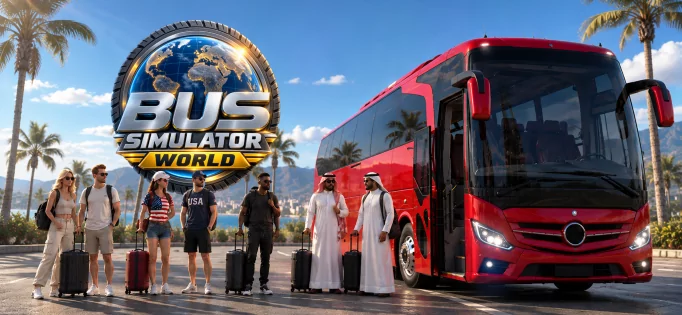 Bus Simulator World 1.0. Скриншот 1