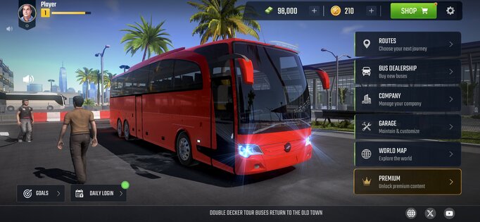 Bus Simulator World 1.0. Скриншот 6
