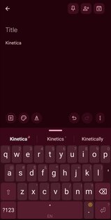 Kinetica 2.1.0. Скриншот 6