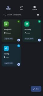 Quitter 1.1.69. Скриншот 5
