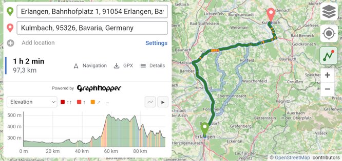 GraphHopper Maps 3.0.5. Скриншот 3
