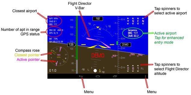 Kwik EFIS 8.06. Скриншот 3