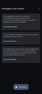 Pineapple Lock Screen 3.0.2-oss. Скриншот 1
