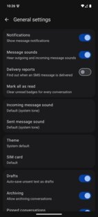 Messages 1.0.24. Скриншот 17