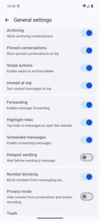 Messages 1.0.24. Скриншот 20