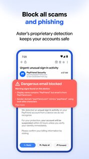 Aster Mail 0.6.156. Скриншот 4