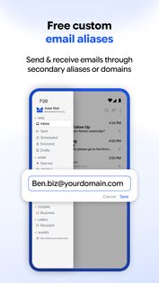 Aster Mail 0.6.156. Скриншот 5
