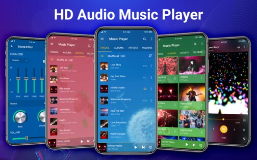 Музыкальный плеер — MP3-плеер 5.3.8. Скриншот 9