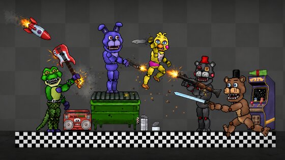 FNAF Playground Animatronics 1.0.5. Скриншот 2