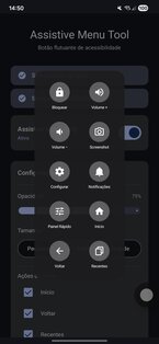 Assistive Menu Tool 1.4. Скриншот 2