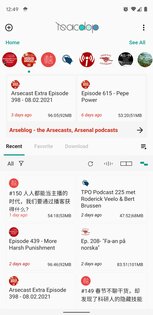 Tsacdop 1.0.2. Скриншот 1