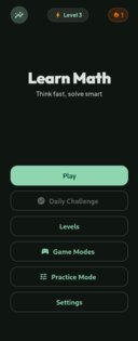 Learn Math 1.0.3. Скриншот 1