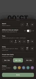 Backgammon Clock 1.7. Скриншот 3