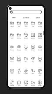 Arcticons Black 15.3.2. Скриншот 2