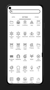 Arcticons Black 15.3.2. Скриншот 3