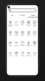 Arcticons Black 15.3.2. Скриншот 4