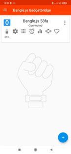 Bangle.js Gadgetbridge 0.95.1-banglejs. Скриншот 1
