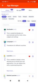 Bangle.js Gadgetbridge 0.94.0-banglejs. Скриншот 2