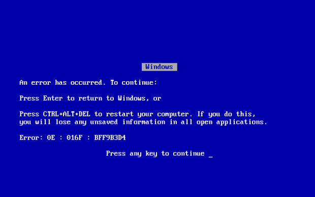 Текст для синего "экрана смерти" в Windows 3.1 написал сам Стив Балмер