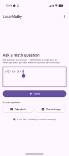 LocalMathy 1.0.8. Скриншот 1