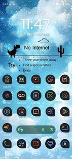 Live Wallpaper Dino game 1.4.0. Скриншот 2