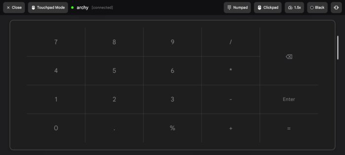 Bluke 1.0.7. Скриншот 7