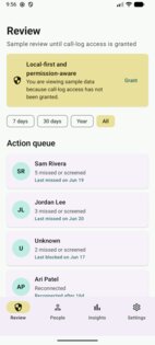 CallScope 0.1.0. Скриншот 1