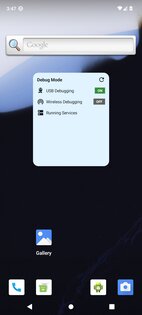 Debug Mode Widget 1.1.2. Скриншот 1