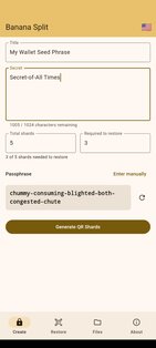 Banana Split 0.10.0. Скриншот 1