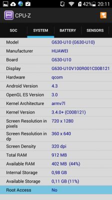 Обзор Huawei Ascend G630