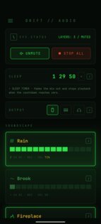 Drift // Audio 0.5.0. Скриншот 1