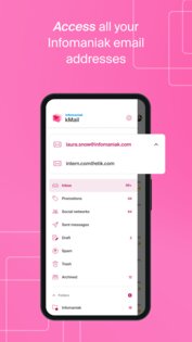 Infomaniak Mail 1.31.0. Скриншот 3