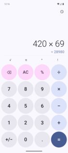 Calculator M3 1.5.2. Скриншот 1