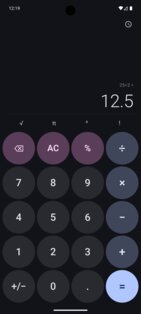 Calculator M3 1.5.2. Скриншот 2