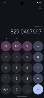 Calculator M3 1.5.2. Скриншот 3