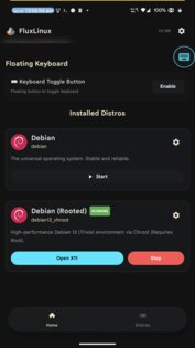 FluxLinux 1.8.0. Скриншот 2