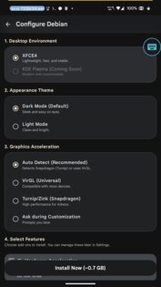 FluxLinux 1.8.0. Скриншот 4
