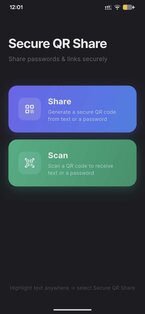 Secure QR Share 1.0.0. Скриншот 6