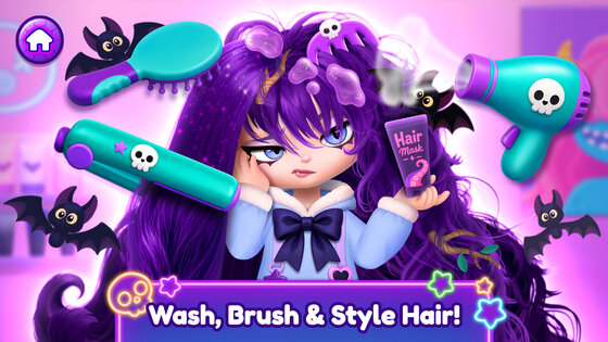 Spooky Salon: Makeover Club 0.1.53. Скриншот 17