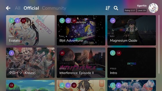 Cytoid 2.1.6. Скриншот 5